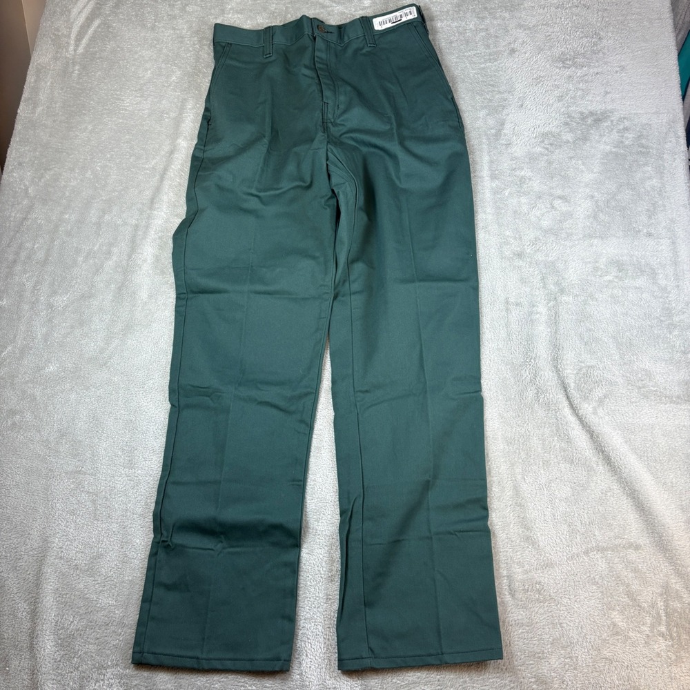 Workrite Pant Mens 34x34 Flame Resistant FR 2112 Westex UltraSoft Green Workwear